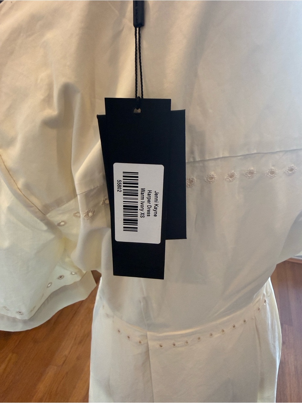 Jenni Kayne Cream Button-Front Maxi Dress - Picture 5 of 6